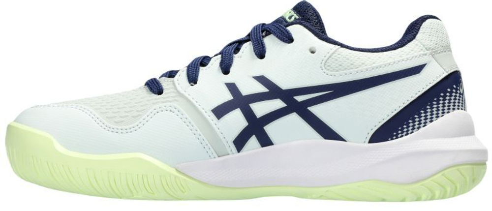 Детские теннисные кроссовки Asics Gel-Resolution 9 GS - pale mint/blue expanse