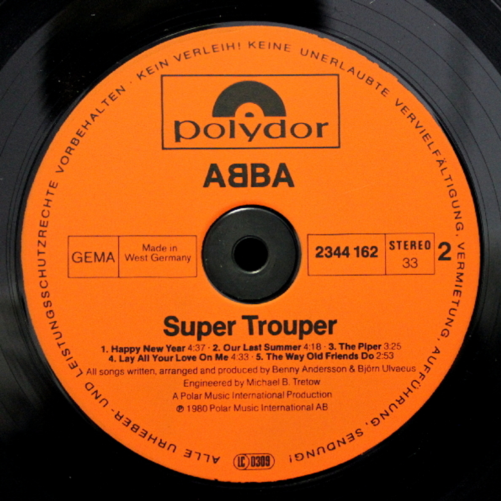 ABBA / Super Trouper (LP)