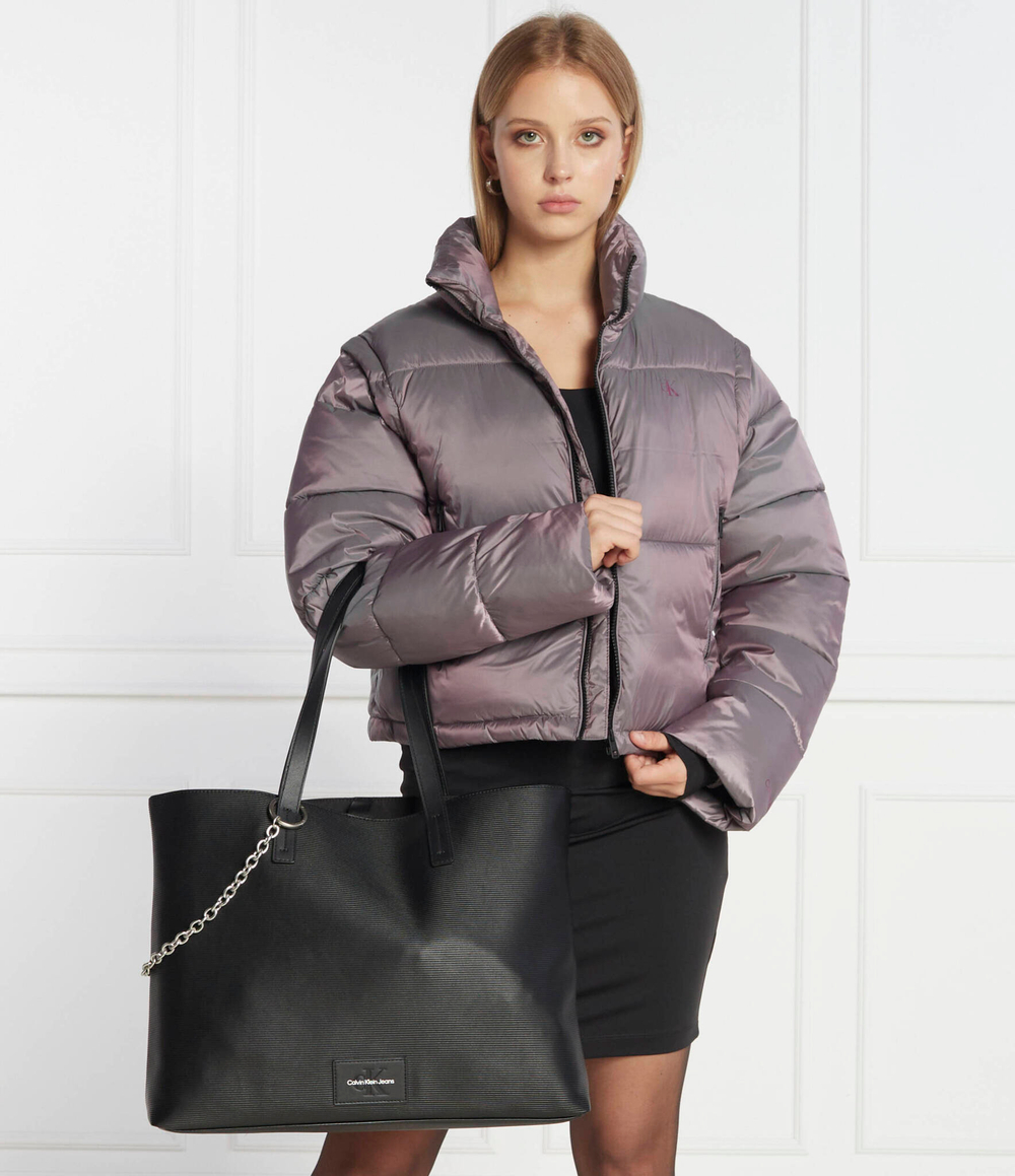 Сумка-шопер CALVIN KLEIN JEANS - черный(K60K611187)