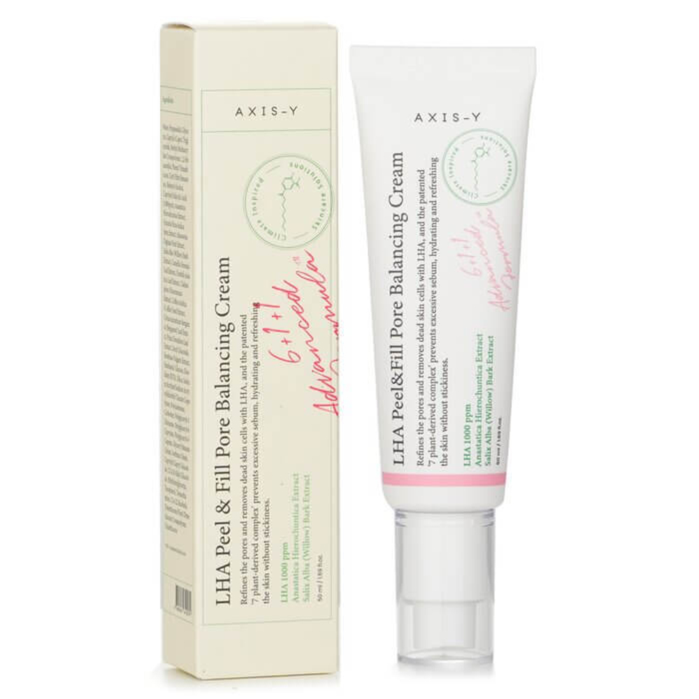 Axis-Y LHA Peel&Fill Pore Balancing Cream  Крем для ухода за порами с LHA кислотой