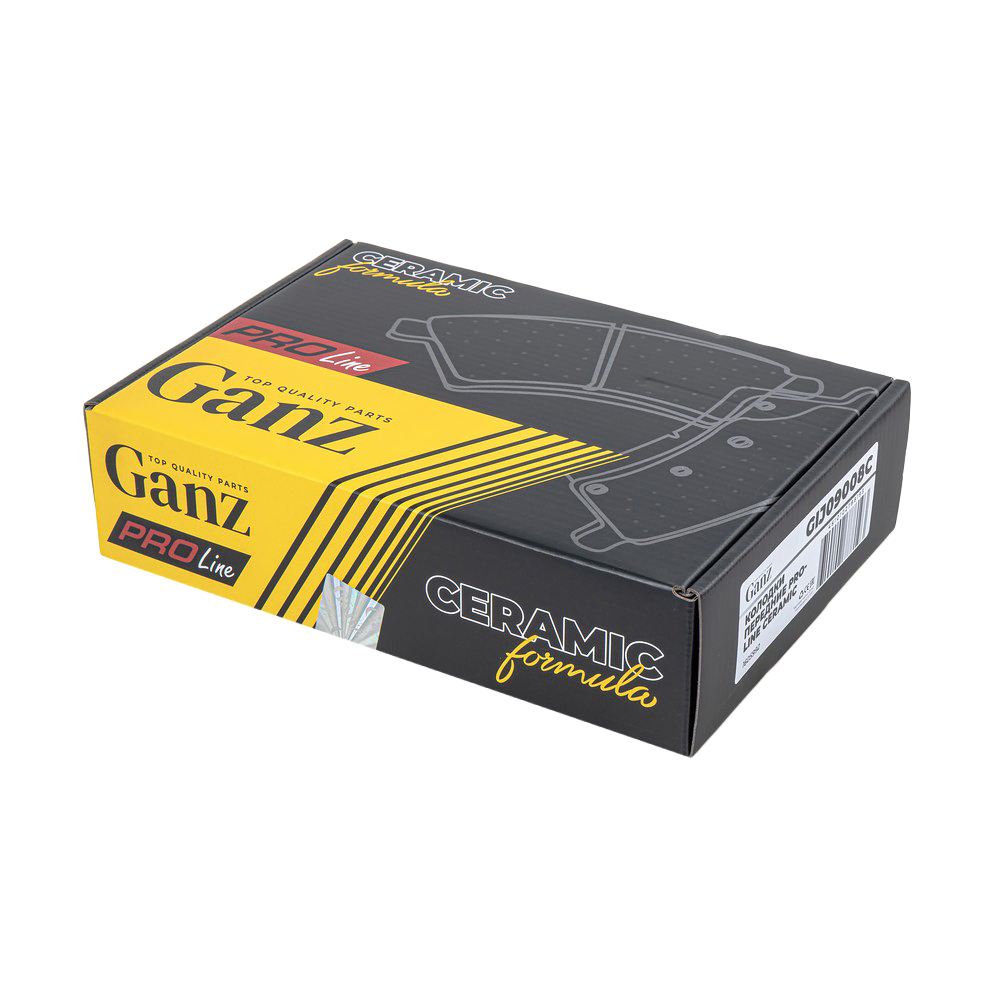 Колодки GANZ передние PRO-Line Ceramic OPEL Ast H / Zaf / Meriva Арт.:GIJ09008C