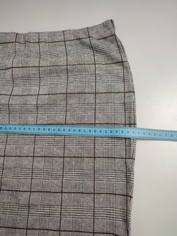 Юбка Jean Pascale в клетку 46 размер