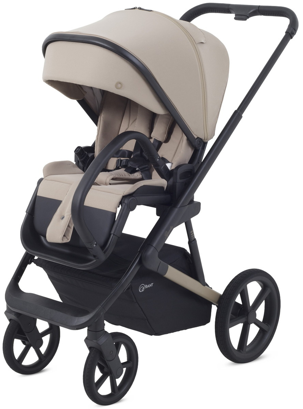 Детская коляска Rant Garda 3 в 1 с автокреслом Cruise Grey Cacao