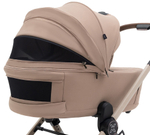 Коляска Agex Prima Pro 3 в 1 с автокреслом i-Safe Grey APP232 Beige (Бежевый)