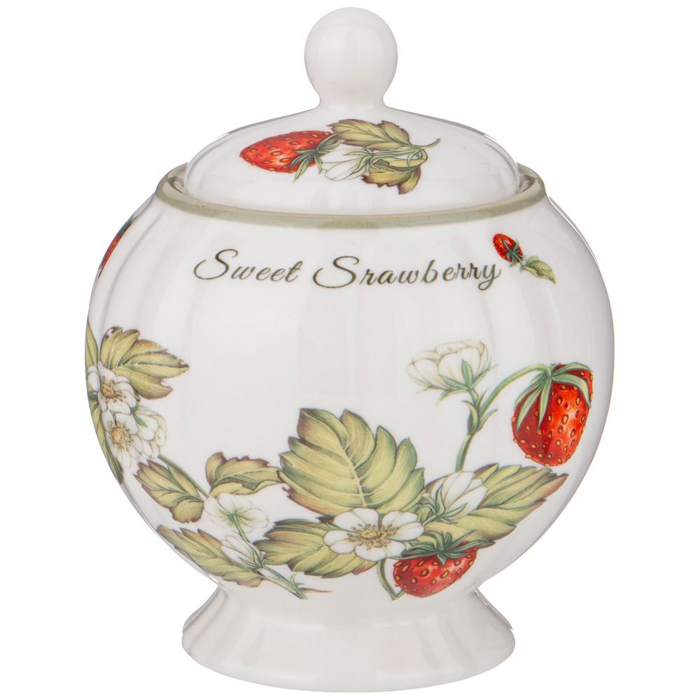 ЧАЙНЫЙ СЕРВИЗ LEFARD "STRAWBERRY" НА 6 ПЕР. 14 ПР. 750/400/270(КОР=2НАБ.)