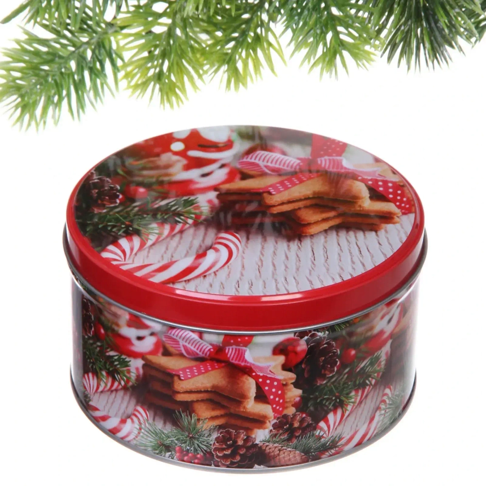 Банка жестяная «Пряничное чудо» 900мл, 13,5*7см