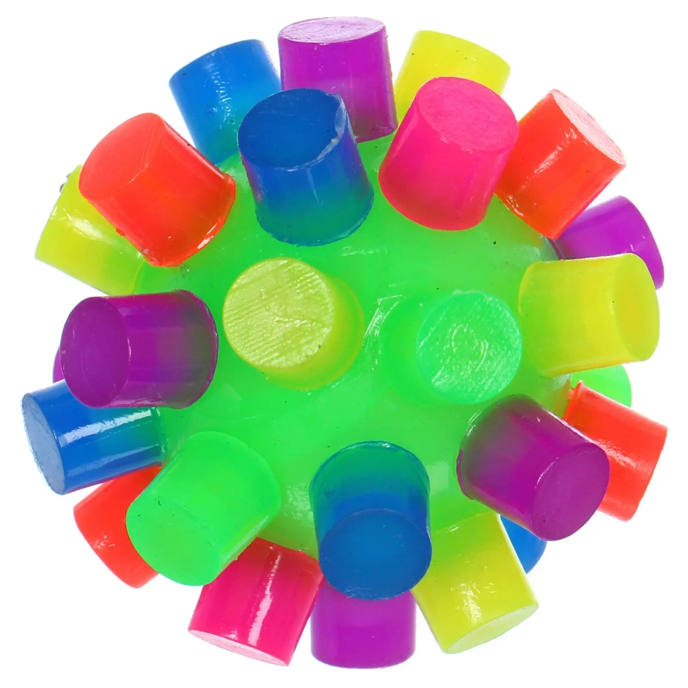 Мяч 6 см «Яркое веселье» попрыгун, с подсветкой