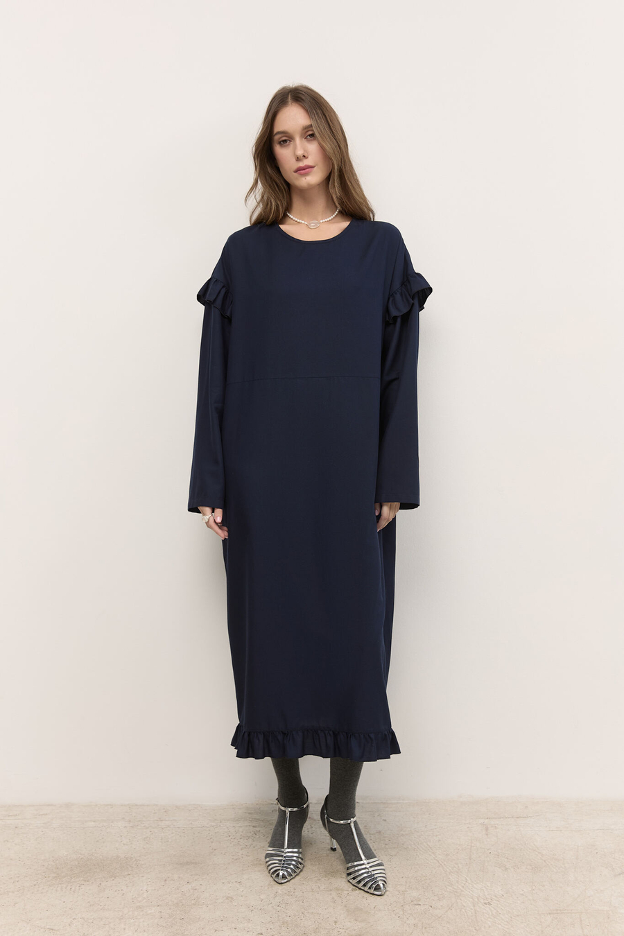 Платье свободного кроя