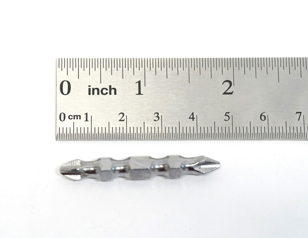 БИТА GROSS ДВУХСТОРОННИЙ PH2-РН2X45ММ СТАЛЬ S2 1ШТ 11209