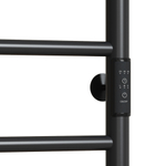 Полотенцесушитель MIXLINE VEGA  80х50 (таймер, 289 Вт, 6 перекладин) электрический ЧЕРНЫЙ