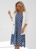 Сарафан домашний больших размеров пляжный летний платье