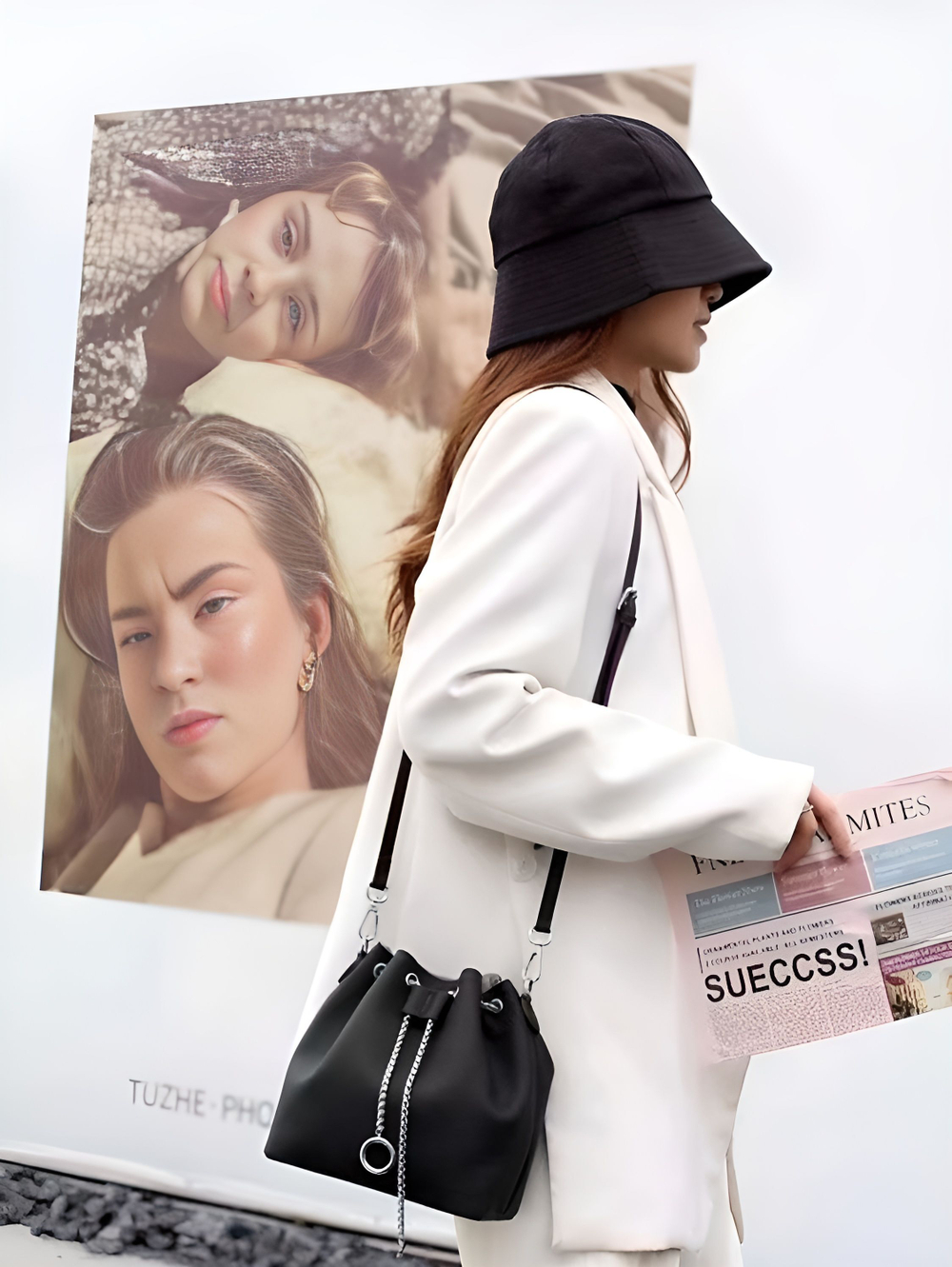 сумка женская натуральная кожа через плечо кросс боди маленькая