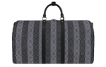 LOUIS VUITTON X Nigo Keepall Bandouliere 55 Monogram Stripes Eclipse