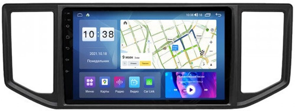 Магнитола для Volkswagen Crafter 2017+ - Parafar PF070FHD на Android 13, 8-ядер, 2Гб+32Гб, CarPlay, 4G SIM-слот