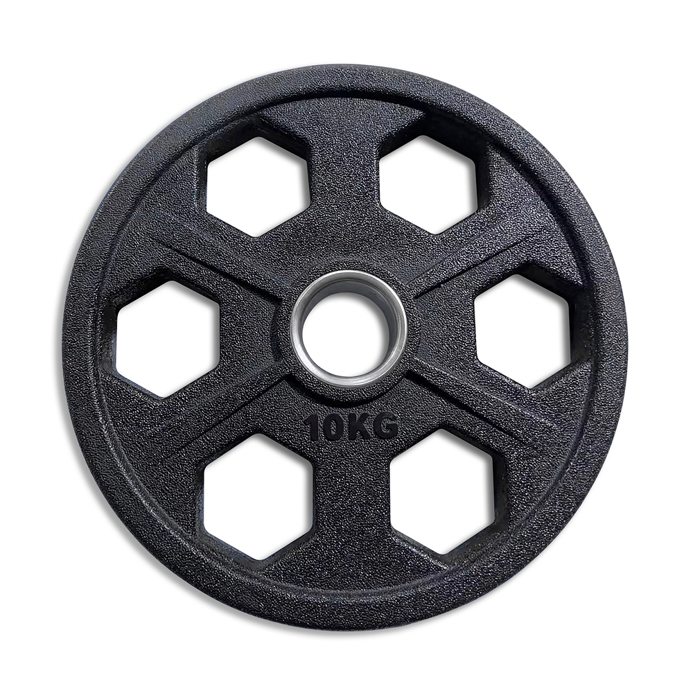 Диск обрезиненный 10 кг СНЕЖИНКА