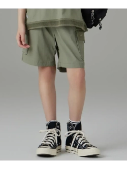 Шорты нейлоновые карго с карманами