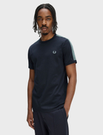 Футболка FRED PERRY Mesh Taped Ringer T-Shirt