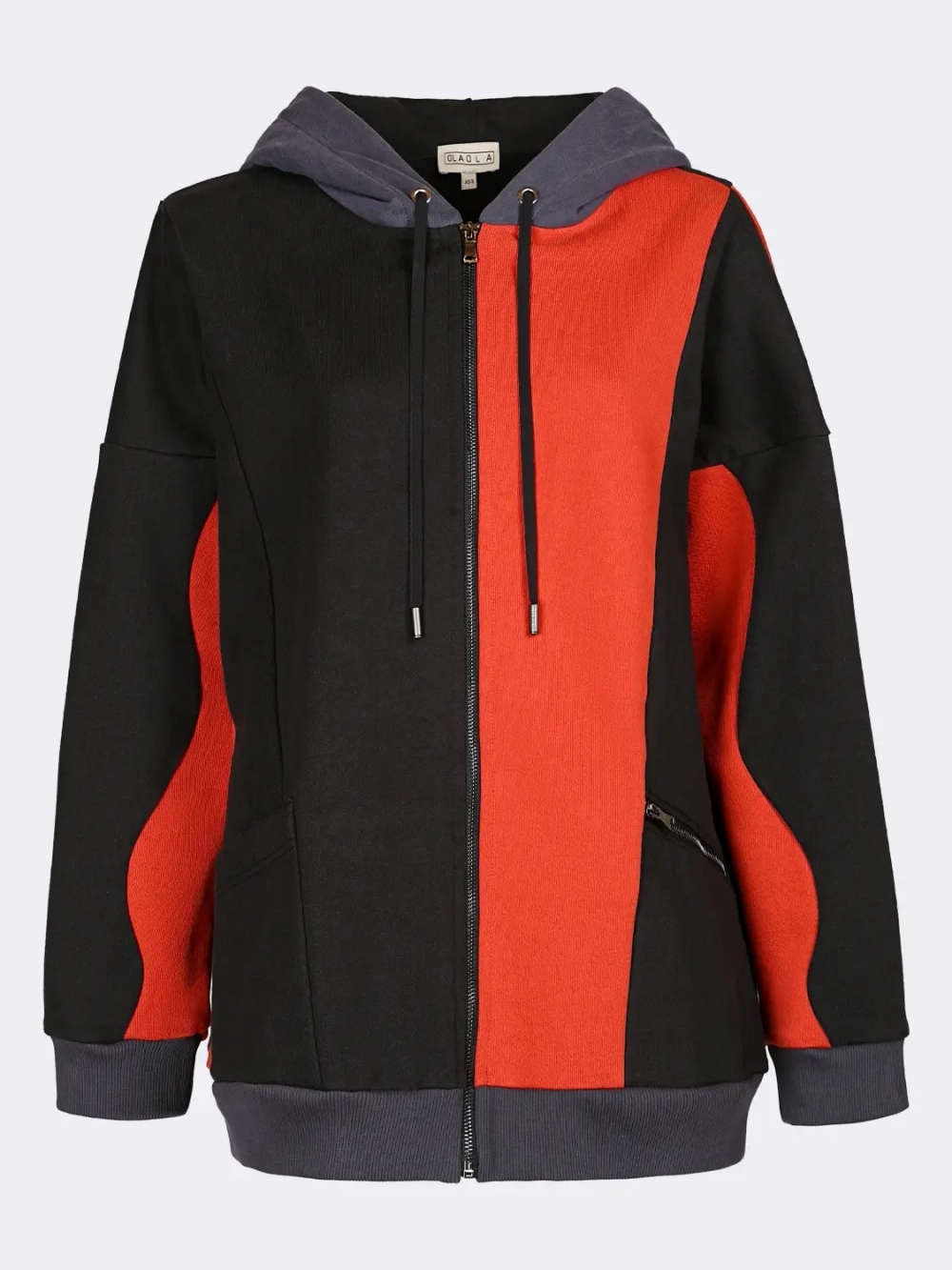 Худи из плотного футера OLA OLA