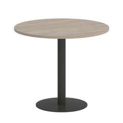 Onix Direct Стол круглый O.SPRG-1 Дуб Аттик/Металл Антрацит 900*900*750