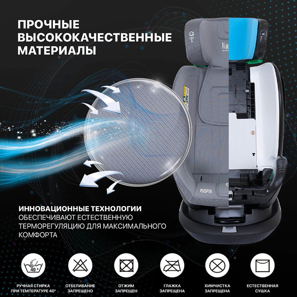 Автокресло Nuovita Maczione NiS2-1 Grigio/Серый