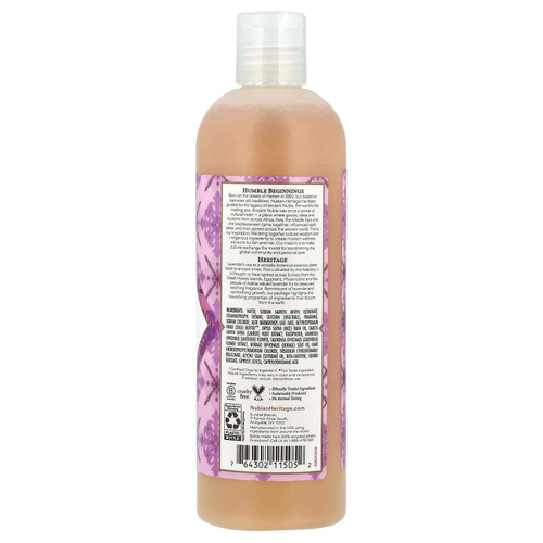 Nubian Heritage, Гель для душа, лаванда и дикие цветы, 13 жидких унций (384 мл)
