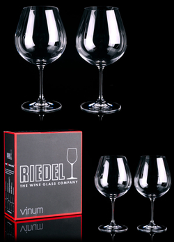 Набор бокалов для красного вина 2 шт 700 мл Riedel Vinum Burgundy общий вид