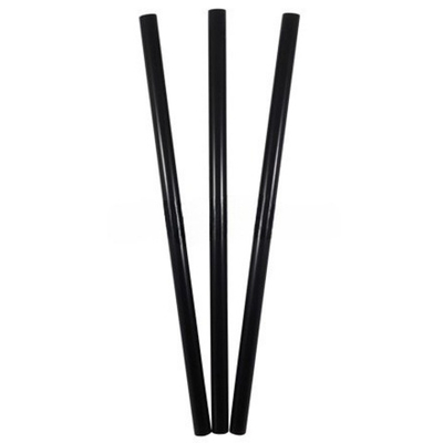 Трубочки д/BabbleTea 12х240 мм без изгиба ЧЕРНЫЕ (250 шт.) (1/12 шт.)