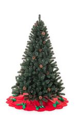 Ель с шишками "Лапландия" (пвх) 210 см / 2.1 м