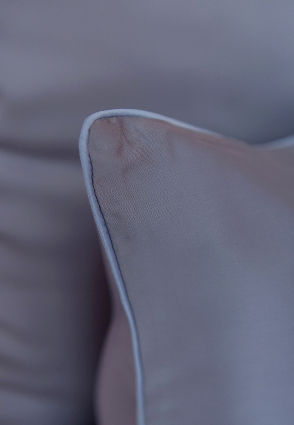 Постельное белье семейное Luxberry Тенсель сиреневое