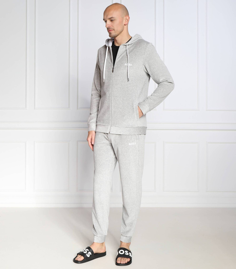 пижамы long set 2 BOSS BLACK - серый(50480697)