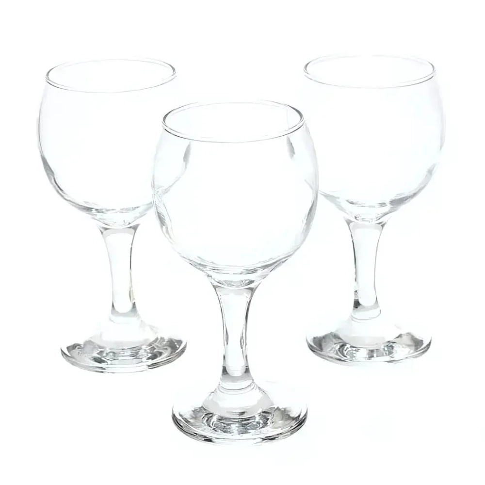 Набор бокалов для вина 210мл 3шт «Бистро» 44412/3