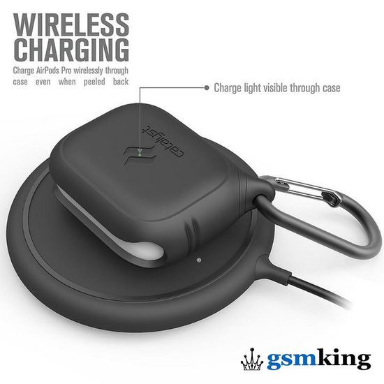 Catalyst Waterproof Case for AirPods Pro 1 & 2 Stealth Black (Чёрный)