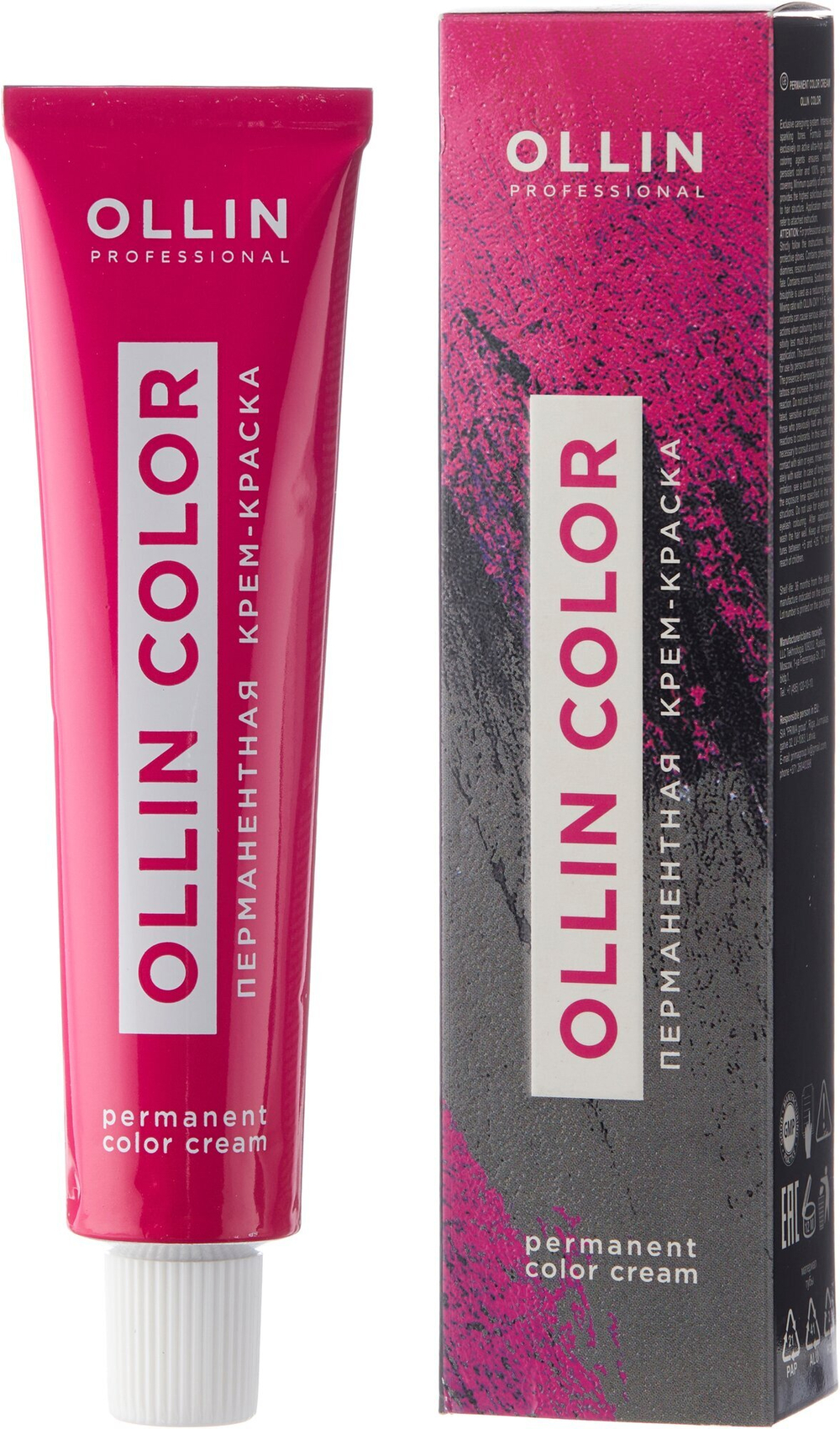 OLLIN Professional Color перманентная крем-краска для волос, 8/0 светло-русый, 60 мл