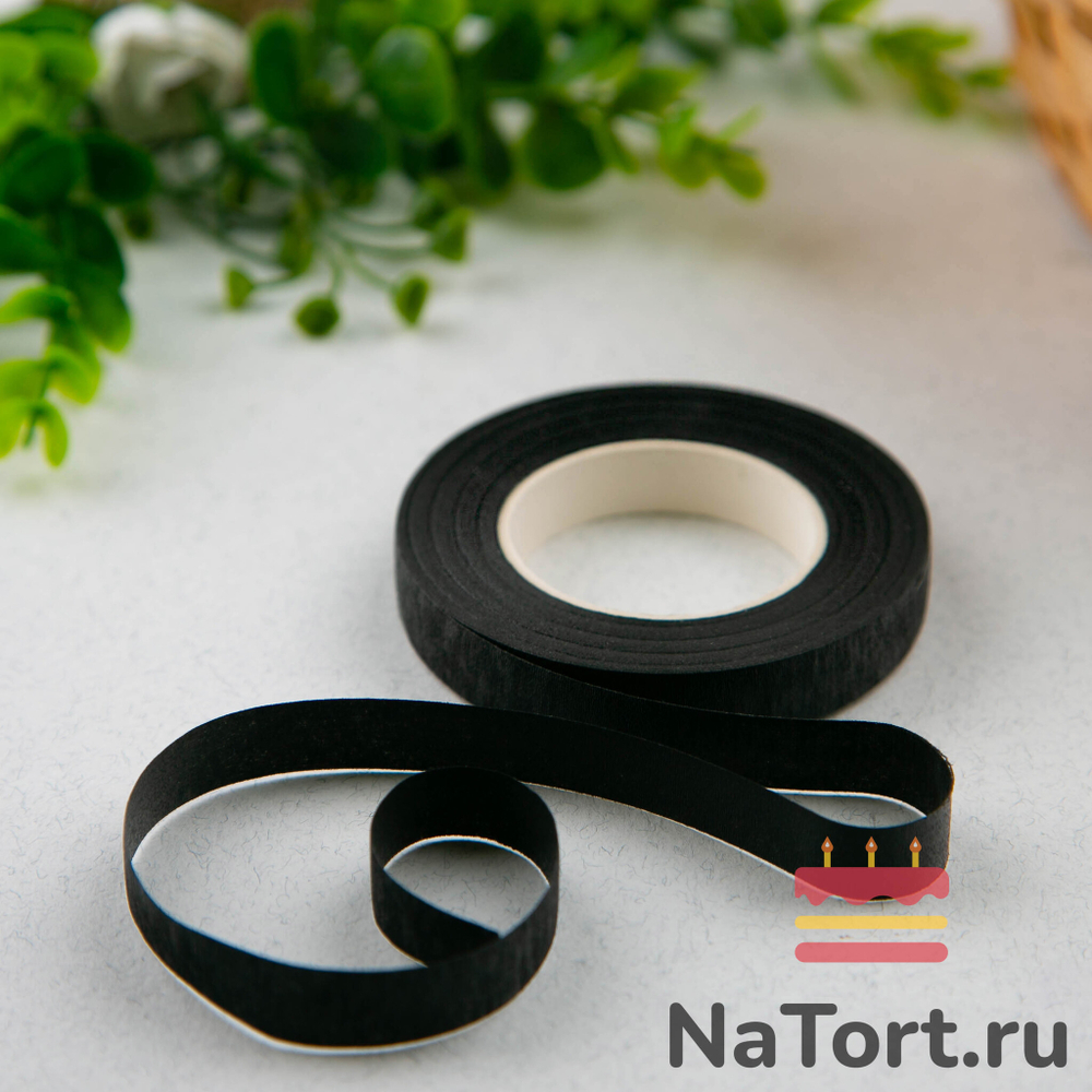 Тейп-лента черная, 12мм