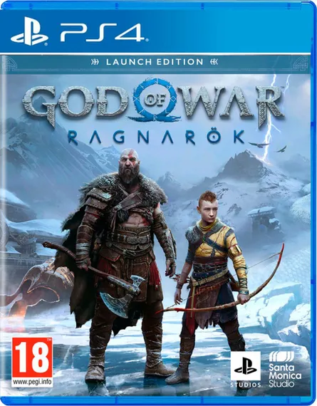 PS4 God of War Ragnarok Launch Edition (Б/У, Полностью на русском языке, CUSA-34390 )
