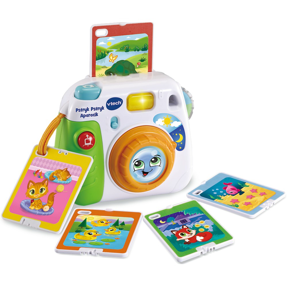 Интерактивный детский фотоаппарат VTech 61587 Щёлк-щёлк развивающий для малышей от 12 месяцев — фото 2
