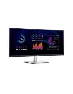 Монитор Dell 34"    P3424WE  Curved USB-C Hub Monitor 3800R,  IPS, 3440 x 1440 at 60Hz, 300 cd/m ,5 ms  1000:1,  H-AD, PD- 90W, 21:9