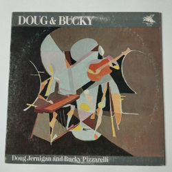 Винтажная виниловая пластинка LP Doug Jernigan And Bucky Pizzarelli Doug and Bucky (USA 1978)