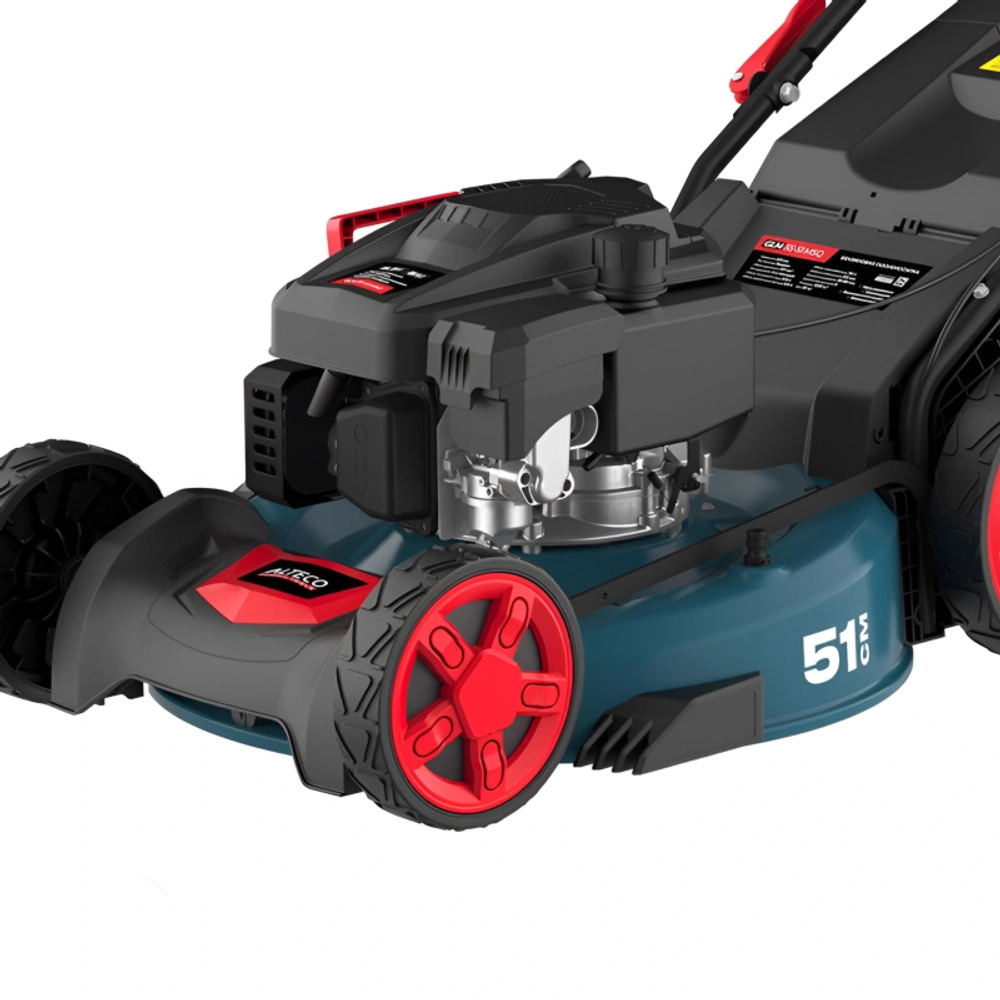 Газонокосилка бензиновая ALTECO GLM 55-51 MSQ: 5.5 л.с., нож 51 см, 84121