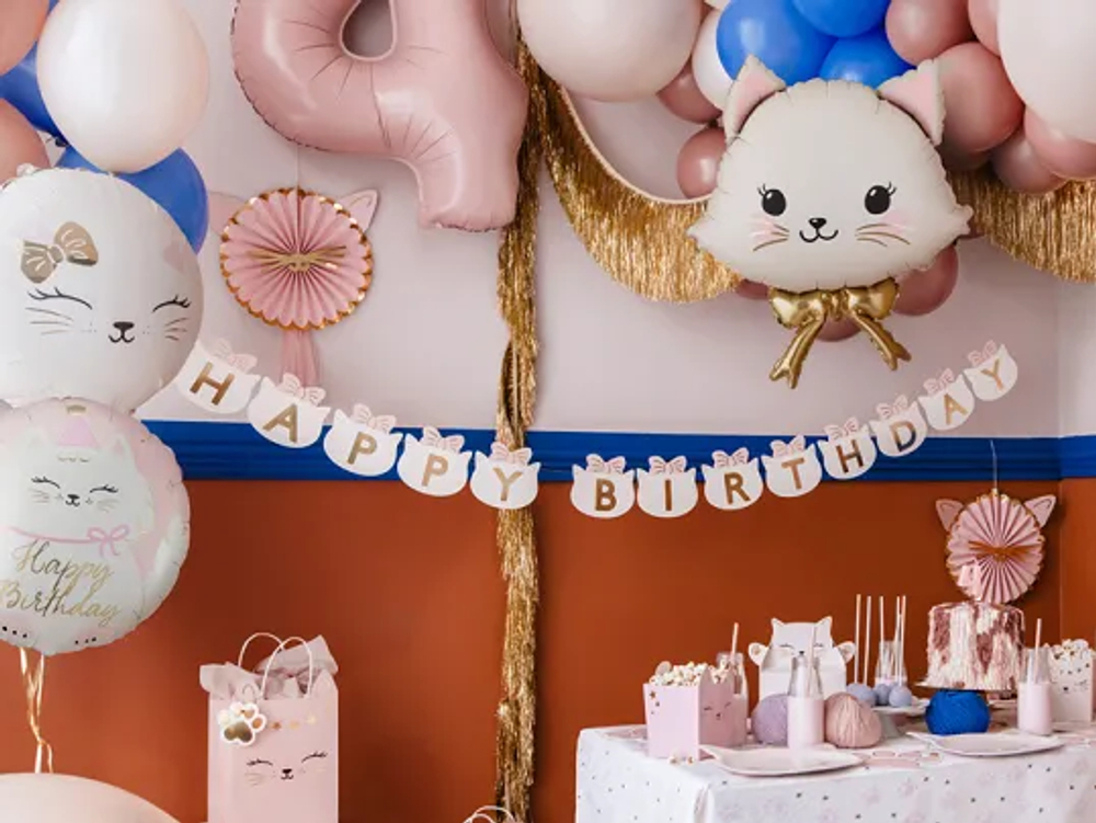 Шар "Котик" (голова) (50х60см)