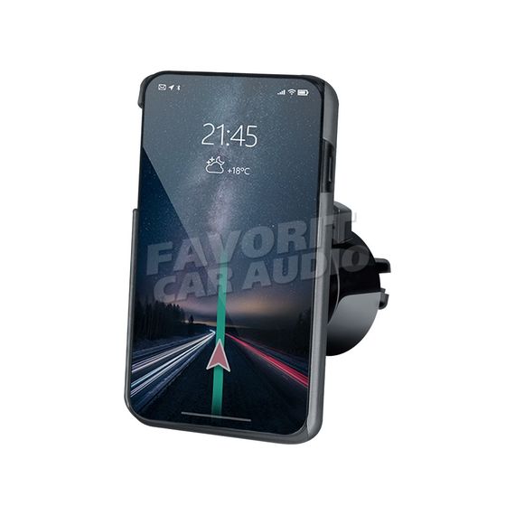 Держатель Defender CH-128 воздуховод шарнир магнит чёрный