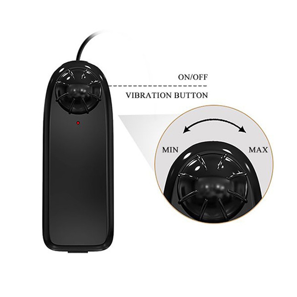 Телесный вибратор-реалистик 20,6см Baile Catoblepas BW-008106ZR