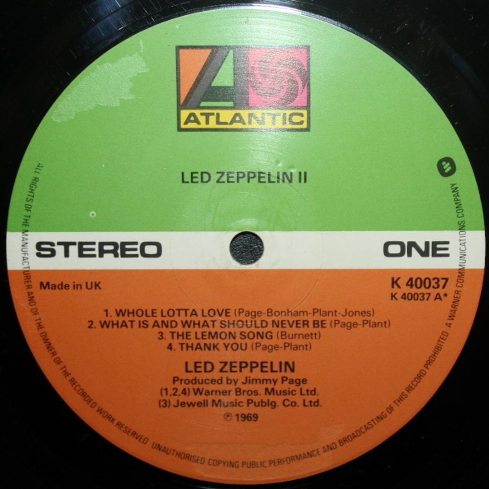 Led Zeppelin / Led Zeppelin II (LP)