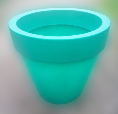 Гошок для цветов большой, диаметр 70, цвет зеленый