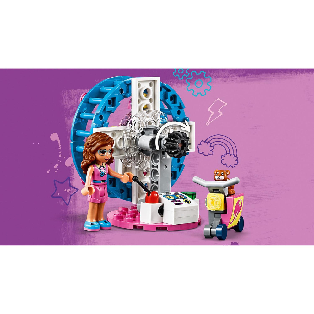 LEGO Friends: Игровая площадка для хомячка Оливии 41383 — Olivia's Hamster Playground — Лего Френдз Друзья Подружки