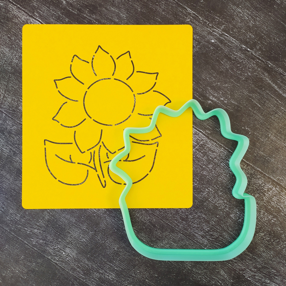 Цветок Подсолнух №1