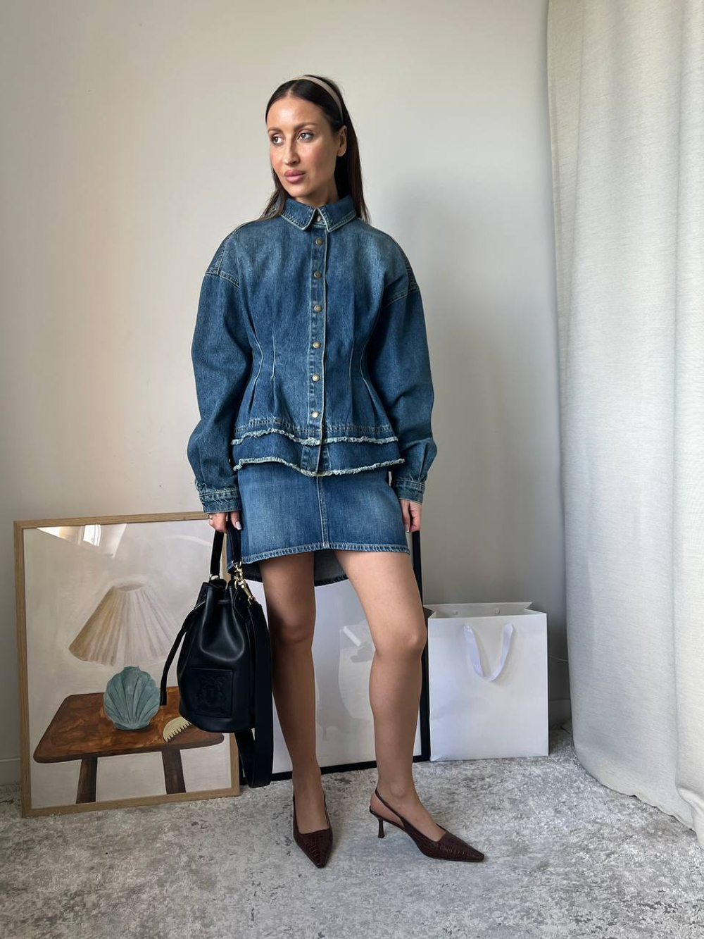 Кожаная новая сумка Trussardi, оригинал