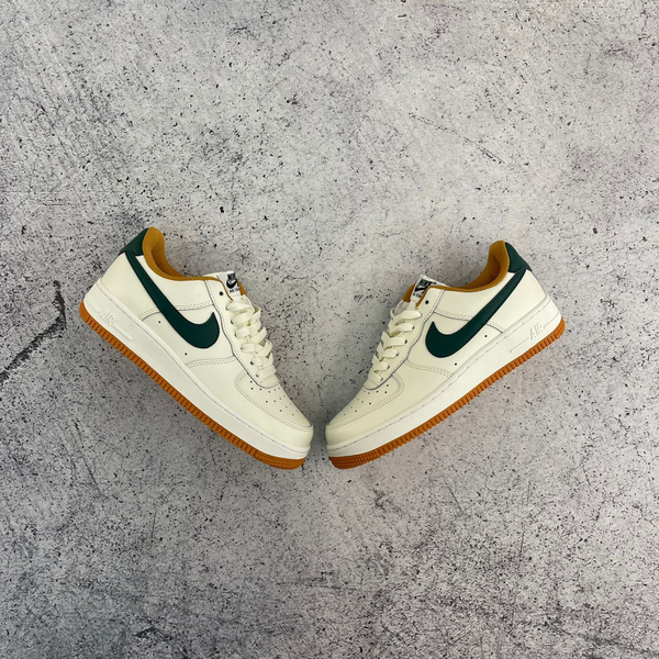 Кроссовки Nike Air Force 1 white/green/biege