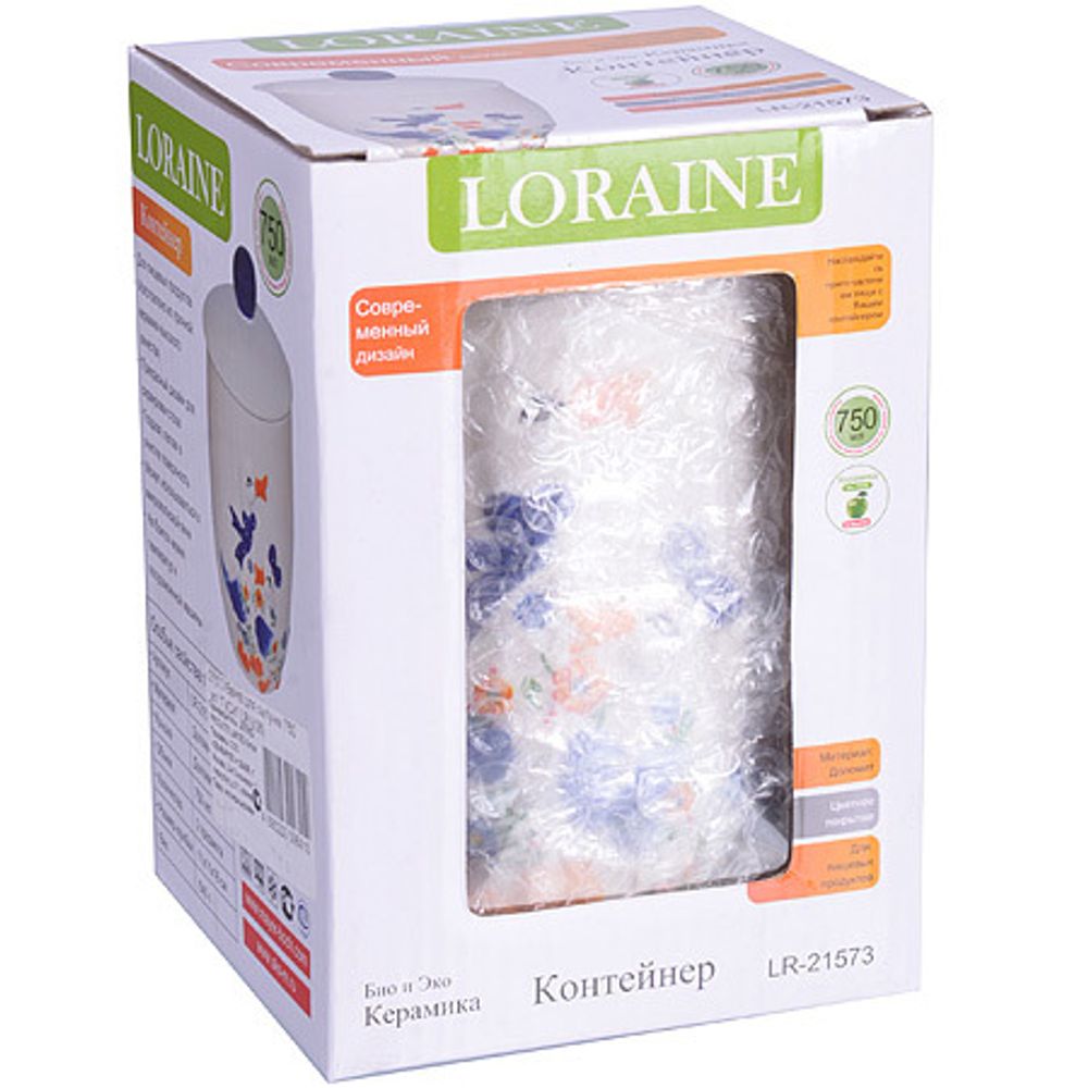 Банка для сыпучих Loraine 21573 750 мл