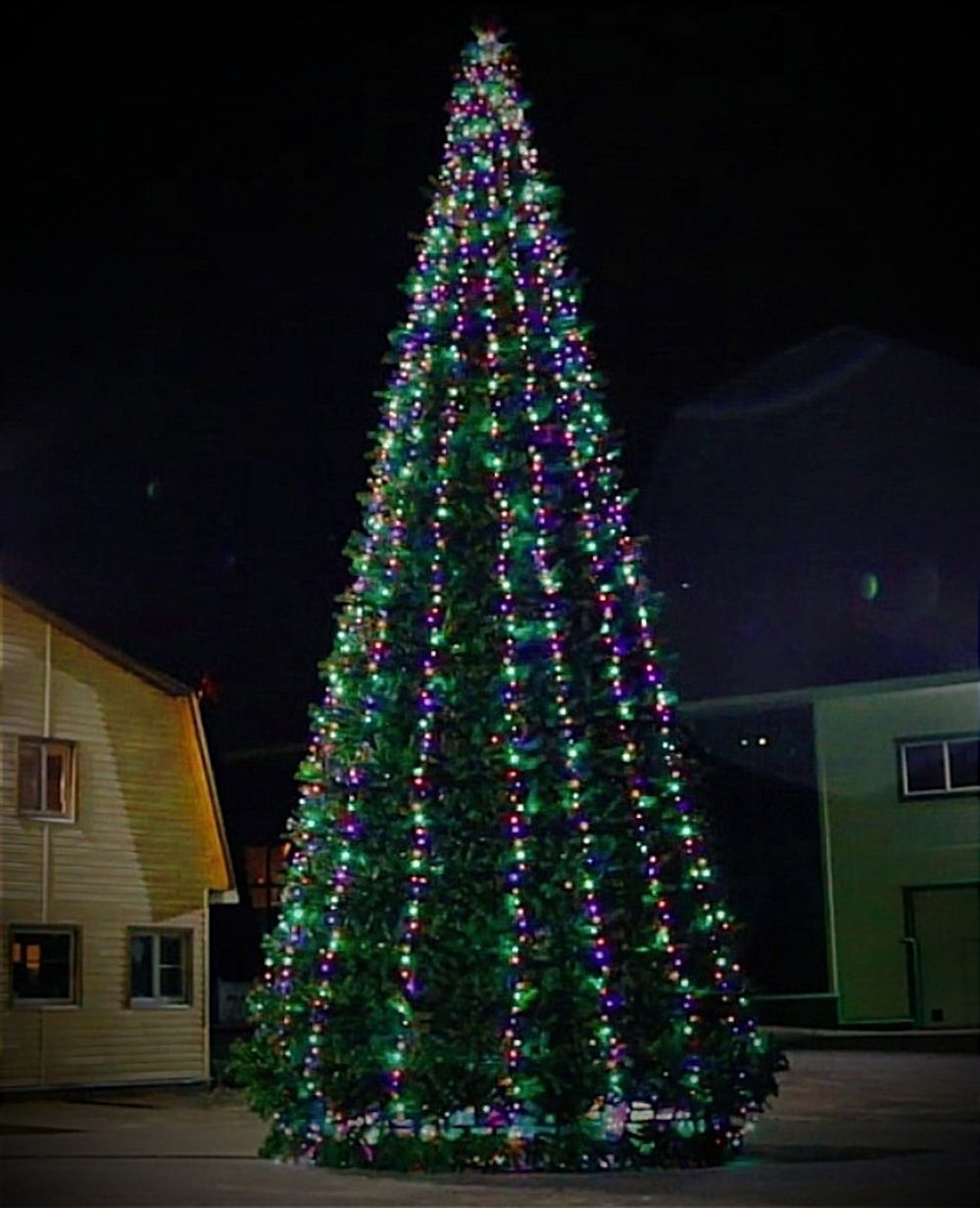 Уличная гирлянда "Динамика GT" (24В) - для елок от 3 до 18 м